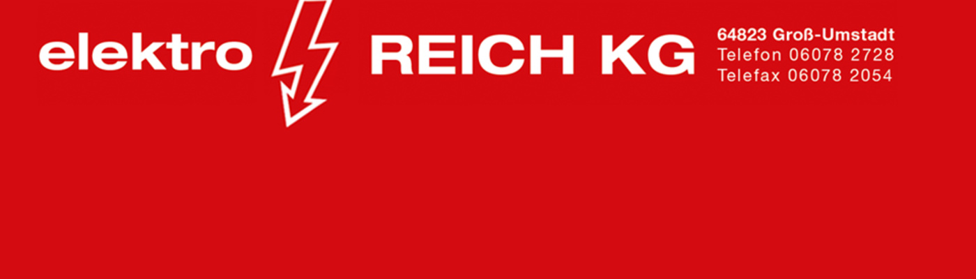 Elektro Reich KG in Groß-Umstadt